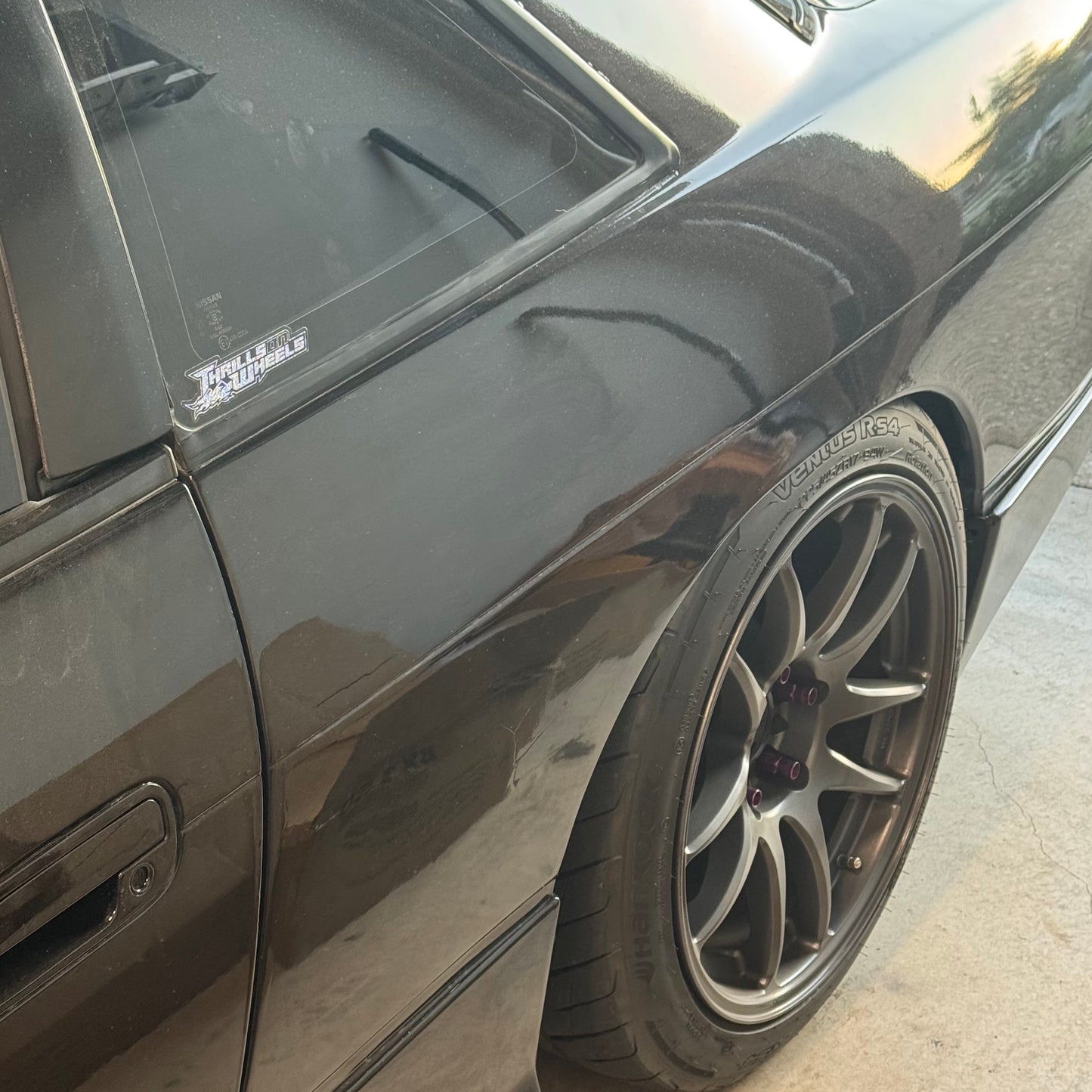 Thrills on Wheels Sticker (Small)