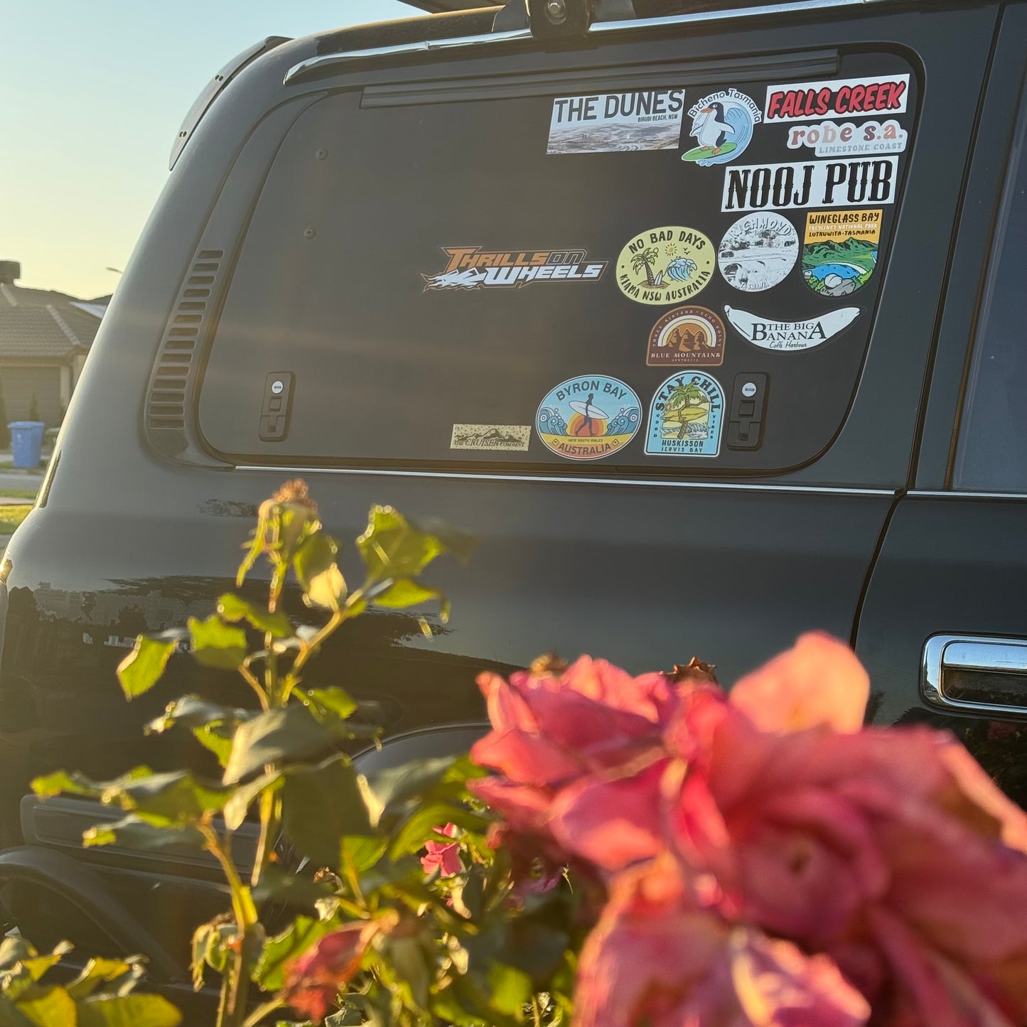 Thrills on Wheels Sticker (Large)