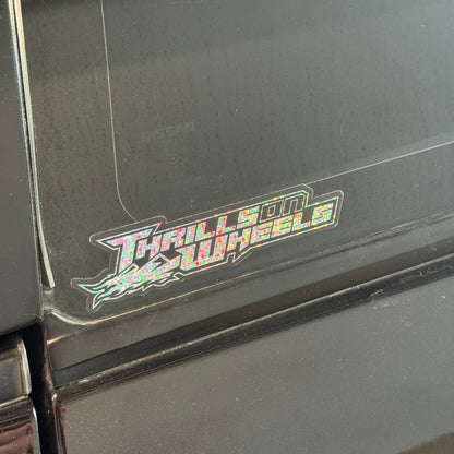 Thrills on Wheels Sticker (Small)