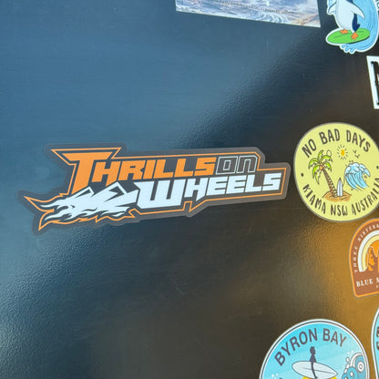 Thrills on Wheels Sticker (Large)