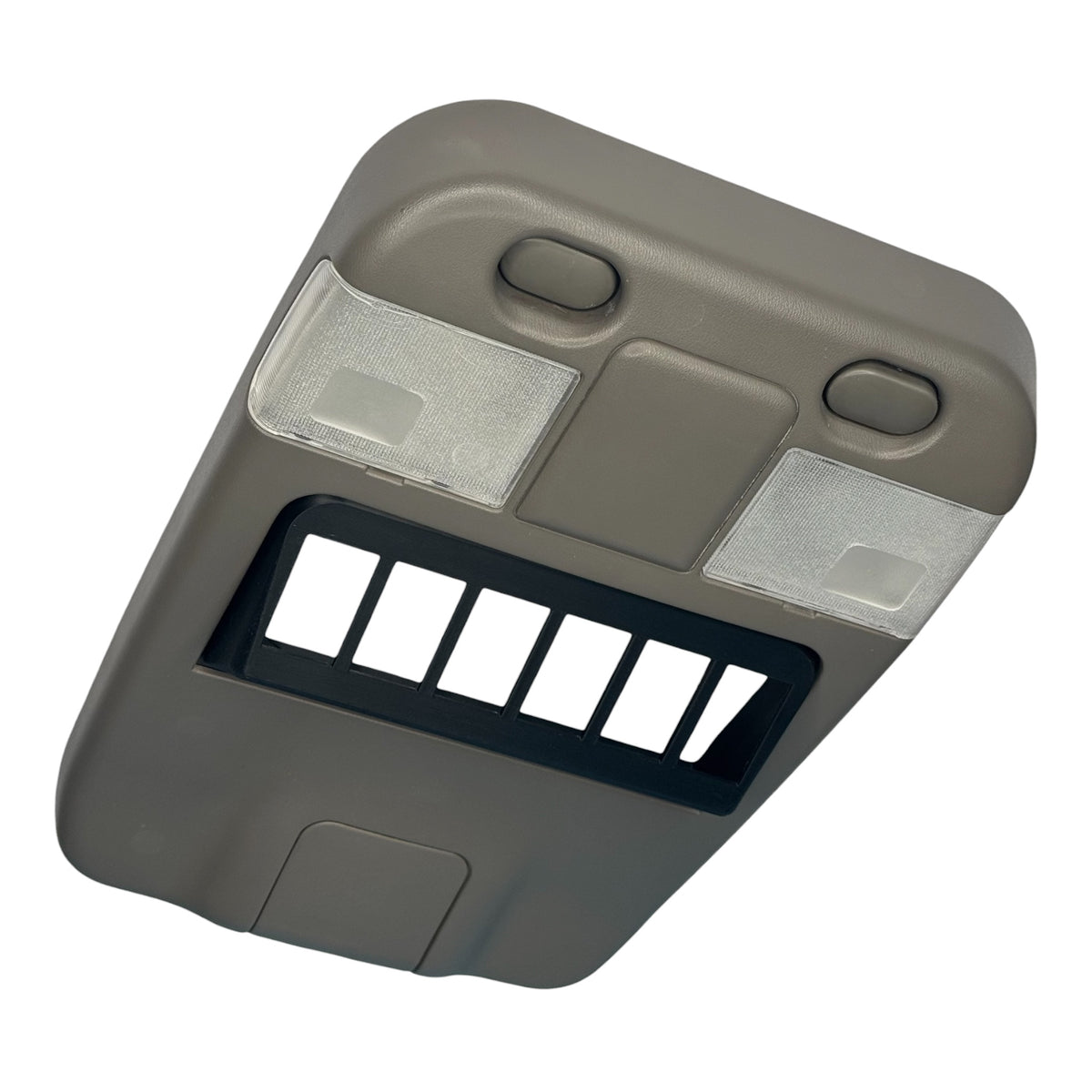 GU Patrol overhead roof console sunglasses replacement to suitrocker switches installed into interior trim