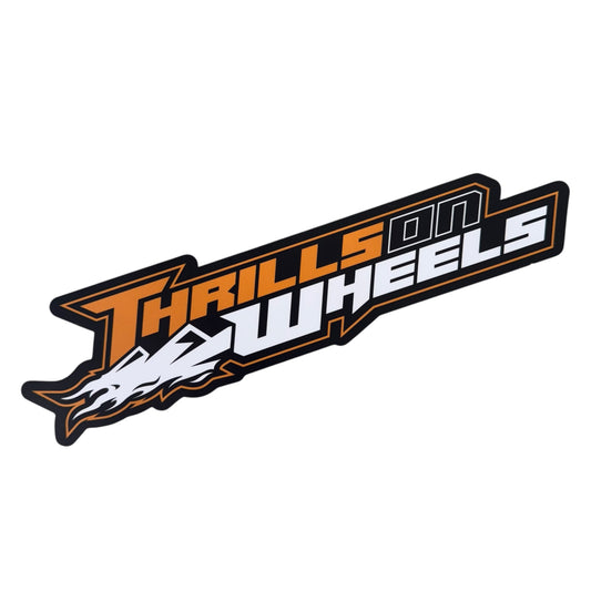 Thrills on Wheels Sticker (Large)
