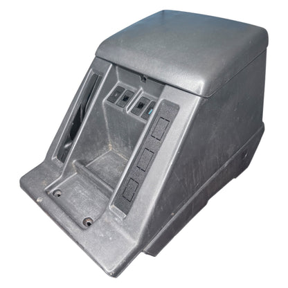 Nissan Patrol GQ centre console with rocker switch panel installed with no rocker switches