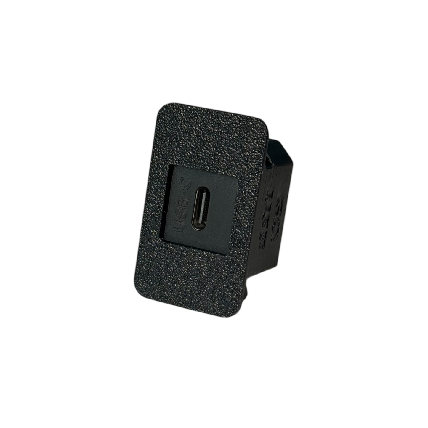 Nissan Patrol GQ USB-C pass through mount uninstalled