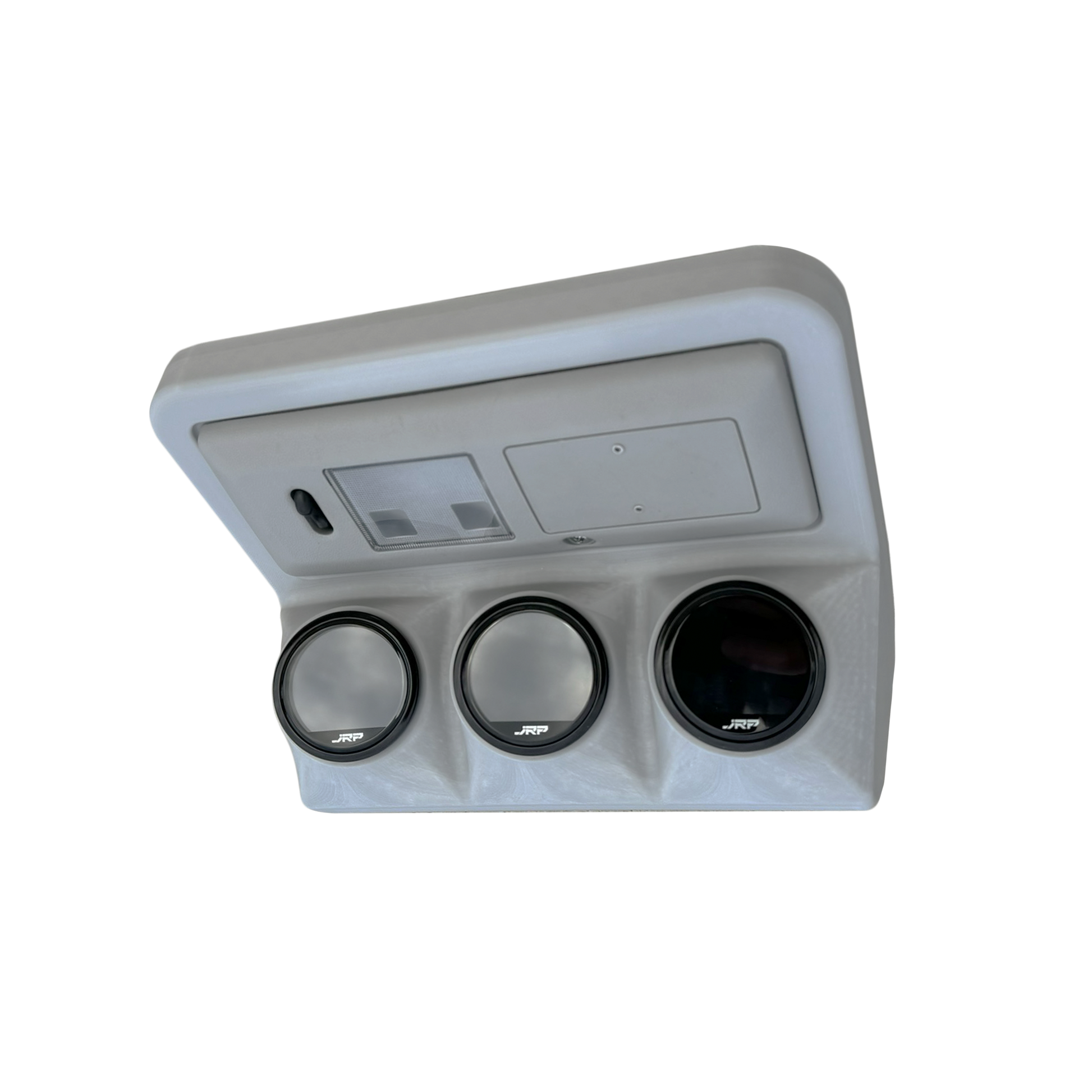 Toyota Landcruiser 80 Series triple gauge overhead console grey