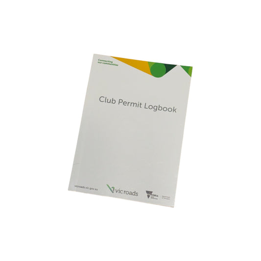 Victoria vicroads club permit logbook