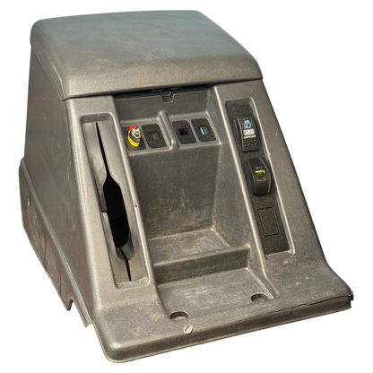 Nissan Patrol GQ Ford Maverick centre console with bic lighter holder installed