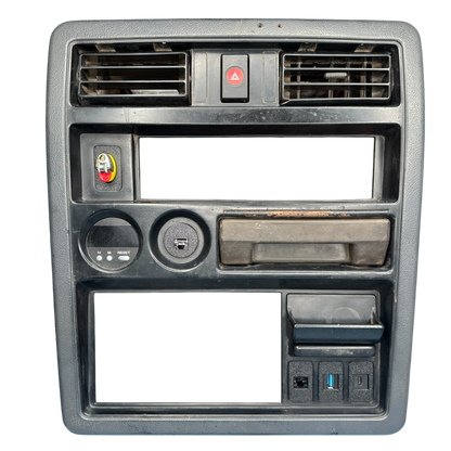 Nissan Patrol GQ radio surround showing bicl ighter holder installed